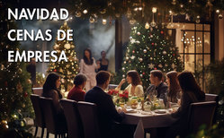 Icono las comidas y cenas de empresa en Navidad son bastante habituales Reunirse con los compañeros de trabajo o de profesión en Navidad es una tradición