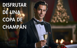 Icono consejos para disfrutar una copa de champán o cava Las bebidas espumosas como el champán o el cava se toman mucho en Navidad