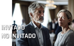Icono invitados no invitados. Invitados que asisten a eventos o celebraciones sin ser invitados Cuando alguien organiza un evento, generalmente tiene un número limitado de invitaciones