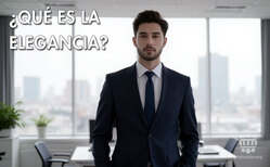 La elegancia de una persona está en su manera de comportarse y de tratar con los demás