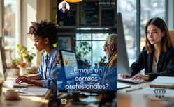 Icono Uso de emojis en correos profesionales El uso de los emojis en el ámbito empresarial y profesional