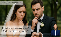 Icono La hora de la boda puede marcar una diferencia en el tipo de celebración A qué hora nos casamos es una decisión que deben tomar los novios