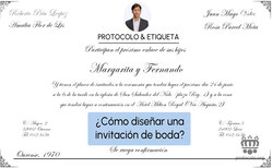 Icono Las invitaciones de boda clásicas son las preferidas por la mayoría de los novios El tipo de invitación lo deben elegir los novios según sus propios gustos