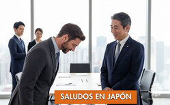 Dependiendo de la inclinación del cuerpo así de importante es la forma de saludar