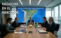 Icono Países del Mercosur: Argentina, Brasil, Paraguay, Uruguay y Bolivia Negociar con los países del Mercosur