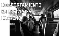 Icono reglas de etiqueta y comportamiento en los viajes. Manual de Carreño Es un error imperdonable que los viajeros carguen con un cúmulo de maletas y baúles