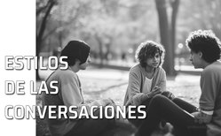 Icono estilos de las conversaciones, según el manual de Carreño Es importante poseer una buena pronunciación, articulando las palabras clara y sonoramente, sin omitir ninguna sílaba ni alterar su sonido