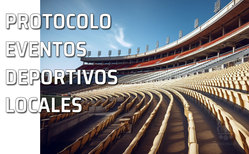 Icono protocolo eventos deportivos locales Cada día proliferan más los actos en eventos deportivos de carácter local, autonómico o nacional
