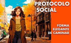 Icono la forma correcta de caminar según el manual de Carmen Werner Bolin Las personas deben caminar de forma apropiada con un paso adecuado