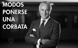 Icono cada nudo de corbata tiene su momento y su tipo de corbata Dice el manual que hay más de treinta maneras de encorbatarse