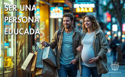 Icono las personas bien educadas tienen detalles y gestos de cortesía Una personada educada se comporta bien en cualquier lugar y ocasión