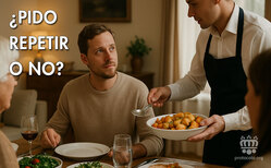 Icono ¿Es correcto pedir repetir de un plato que nos ha gustado? Las repeticiones de comida pueden poner en un compromiso a los anfitriones