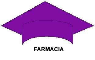 Colores y titulaciones universitarias. Colores Universitarios. Beca morada. Farmacia