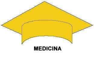 Colores y titulaciones universitarias. Colores Universitarios. Beca amarillo. Medicina