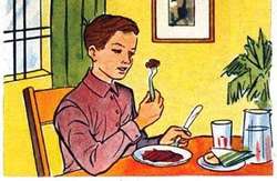 Imagen Protocolo & Etiqueta G.2. Como comer ciertos manjares.