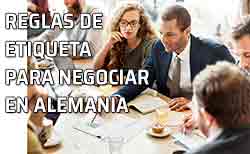Icono negocios en Alemania Reunión de negocios