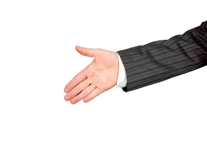 Dar la mano. Dar la mano - handshake