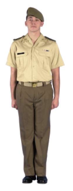 Uniforme de diario verano tropa. Uniforme de diario verano tropa - Hombre.