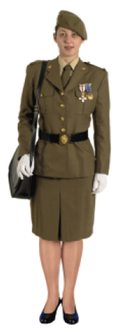 Uniforme de Gala tropa. Uniforme de Gala tropa - Mujer.