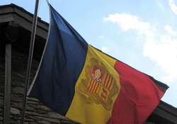 Andorra. Bandera oficial.