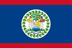 Belice. Bandera oficial.