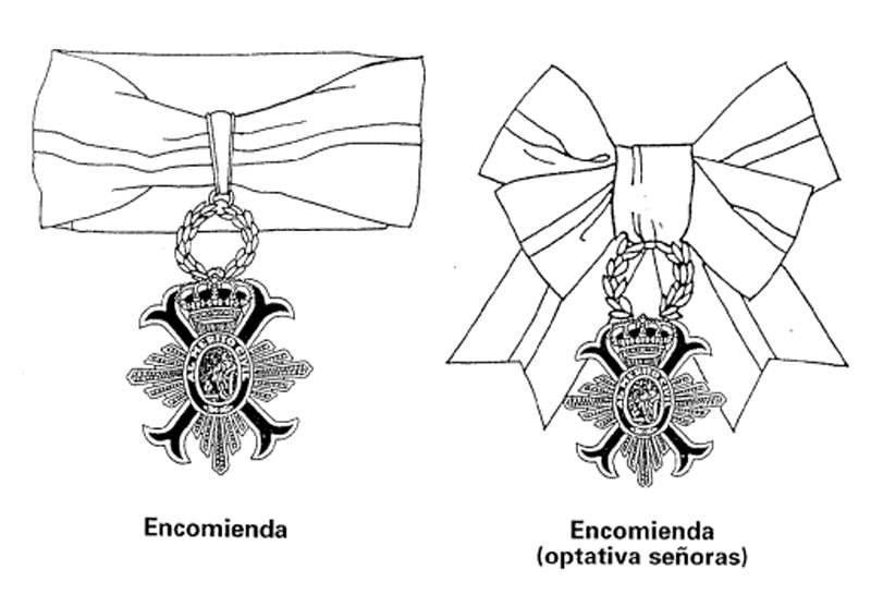 Encomienda. Orden del Mérito Civil.