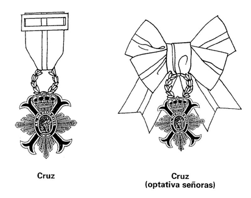 Cruz. Orden del Mérito Civil.
