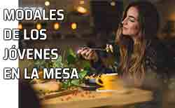 Icono modlaes en la mesa Buenos modales en la mesa: cómo hacer un buen servicio de mesa