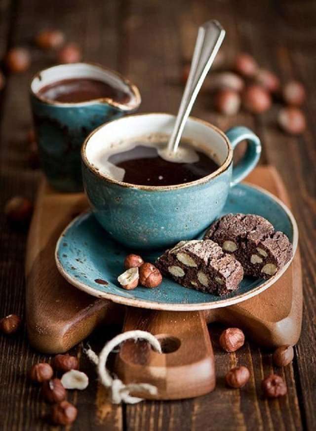 Café. Taza de café