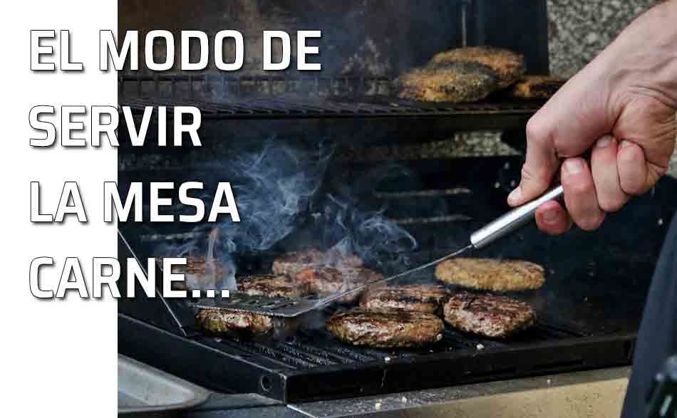 Modo de servir la mesa. Modo de comportarse respecto de los huesos, la salsa y la fruta