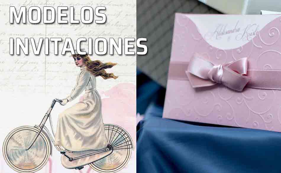 Modelo invitación. Invitación tipo o estándar