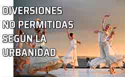Icono diversiones no permitidas Las diversiones no permitidas. Diversiones fuera de tono