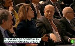Centenario El Greco. Cospedal discrepa con Wert sobre el orden de intervención.
