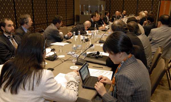 Negocios México. Reunión de negocios en el Global China Business Meeting.