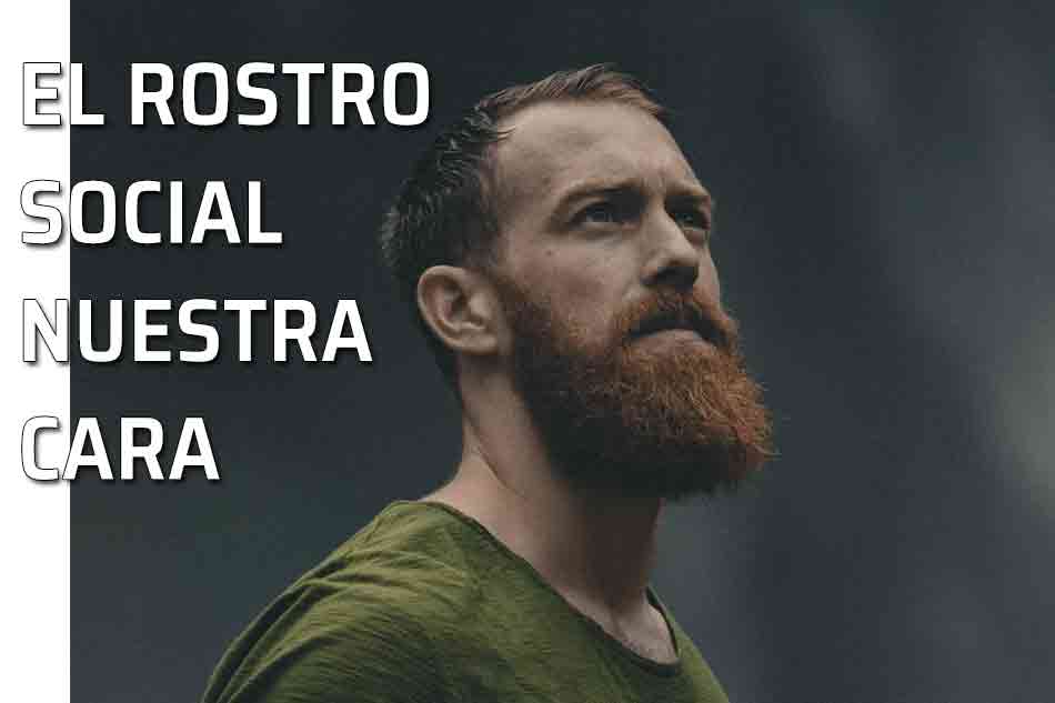 El rostro social. Qué dicen los gestos de nuestra cara, Rostro de hombre muy expresivo