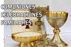 Icon comunión celebración familiar La celebración posterior a la comunión. Cáliz y otros elementos de la eucaristía