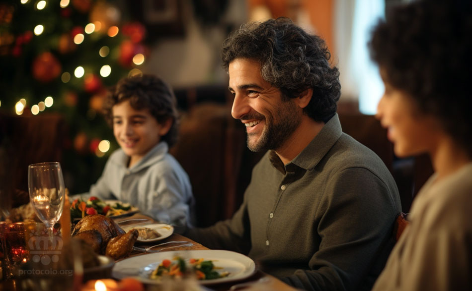 Pasar la Navidad en familia no significa dejar los buenos modales aparcados. Comportarse de forma correcta es una obligación no una elección
