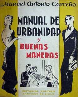 Manual Carreño Manual de Urbanidad y Buenas Maneras. Manuel Antonio Carreño.