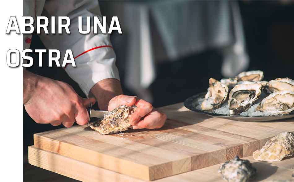 Abrir una ostra. Cómo sujetar una ostra para abrirla de forma correcta