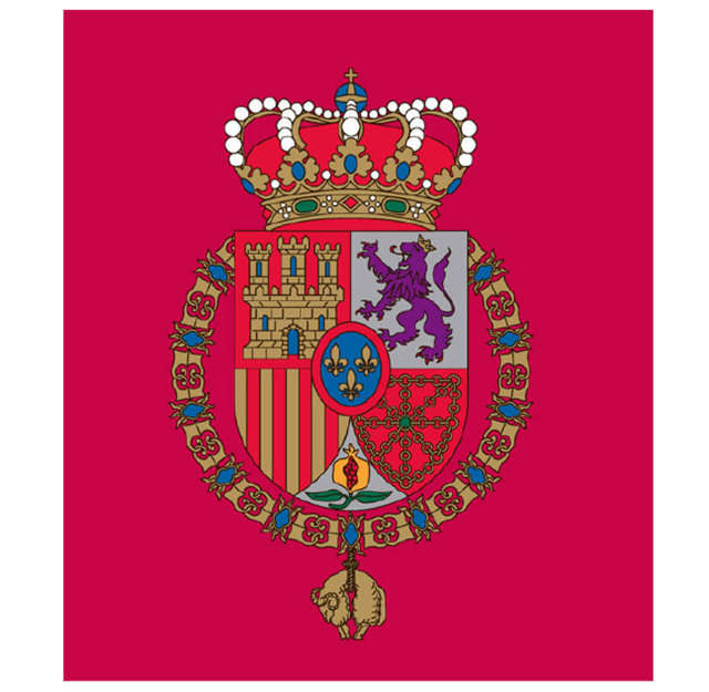 Estandarte. Estandarte de Su Majestad el Rey