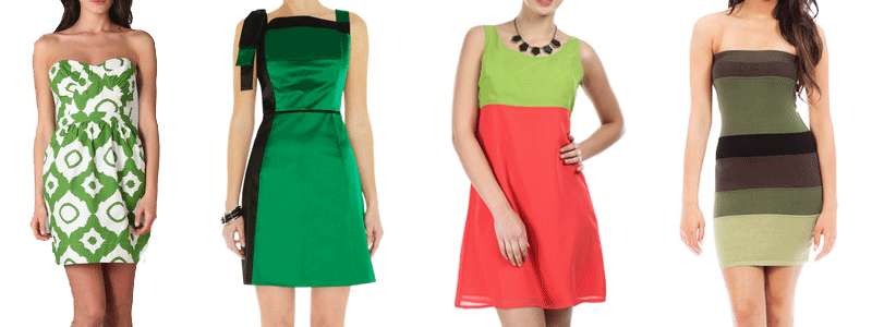 Combinar color verde. Combinar color verde en el vestuario.