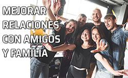 Icono Mejorar relaciones sociales Grupo de amigos divirtiéndose