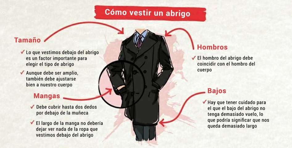 Vestir un abrigo. Cómo vestir un abrigo