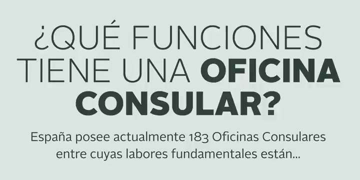 Funciones Oficina Consular. Funciones Oficina Consular
