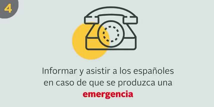 Informar y asistir. Informar y asistir en casos de emergencia