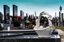 Funeral civil Cementerio - Lápida