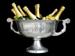 Botellas de champán Botellas de champán