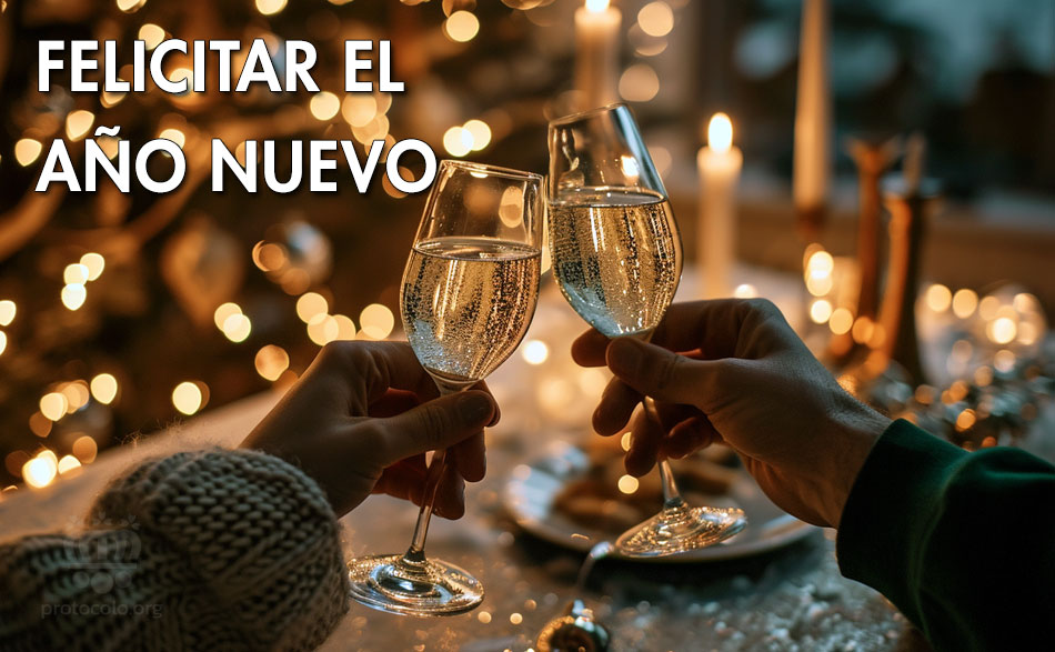 Felicitar el Año Nuevo Costumbres y tradiciones para celebrar el Año Nuevo. El Año Nuevo es motivo de todo tipo de celebraciones a lo largo y ancho del mundo