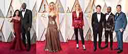 Icono Oscars - Alfombre roja Etiqueta en la gala de los Oscars. Invitados alfombra roja