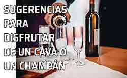 Cómo tomar el champán-cava: abrir, servir y brindar